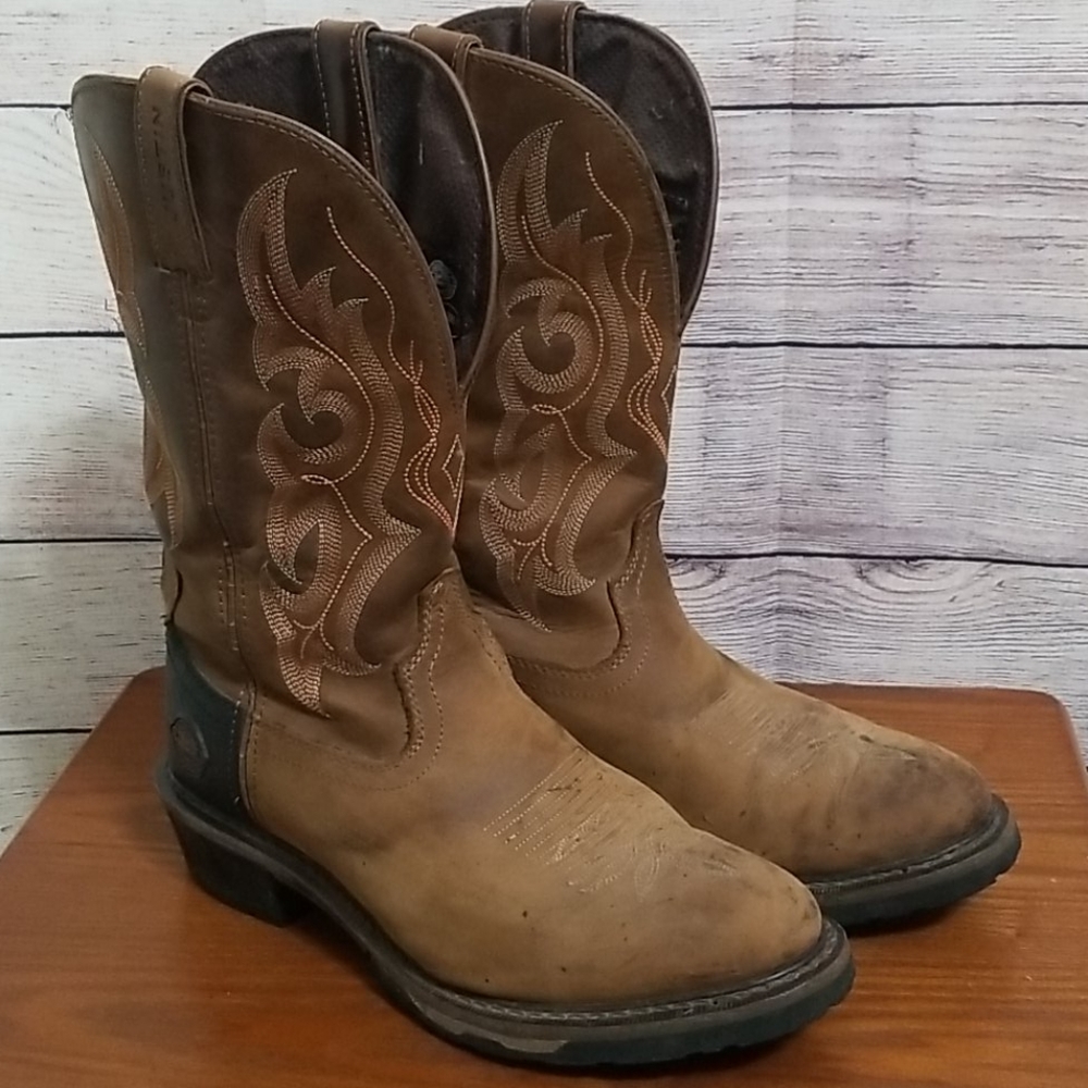 Men's  Justin Hybred Cowboy Work Boot Size 10EE